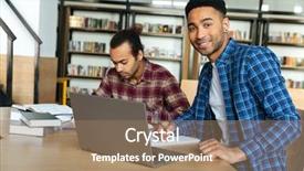  Presentation with young college student diagnosis of chlamydia - Presentation design consisting of using laptop for a study background and a coral colored foreground