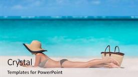  Presentation with travel app - Slide deck consisting of using mobile phone app text background and a lemonade colored foreground