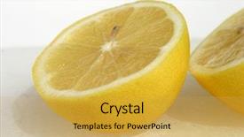  Presentation with lemon - Theme enhanced with usmc - close up of lemon background and a yellow colored foreground