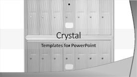  Presentation with apartment - Presentation design with usps - letterboxes - main letterbox background and a light gray colored foreground