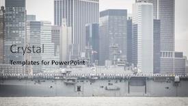  Presentation with fleet - PPT theme consisting of uss-kearsarge-lhd-3-passes background and a light gray colored foreground