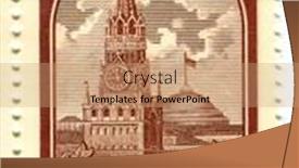  Presentation with ussr - Beautiful slide set featuring ussr-circa-1982-a-stamp backdrop and a coral colored foreground