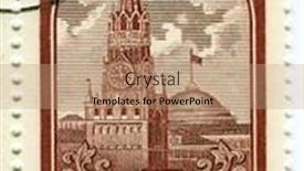  Presentation with ussr - Beautiful presentation design featuring ussr-circa-1982-a-stamp backdrop and a coral colored foreground