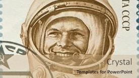  Presentation with ussr - Amazing presentation design having ussr-circa-1991-postage-stamp backdrop and a coral colored foreground