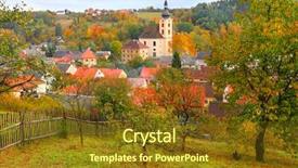  Presentation with czech republic - Amazing theme having uteri - utery city medieval city backdrop and a tawny brown colored foreground