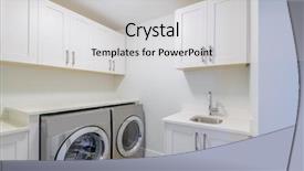  Presentation with laundry room - Beautiful presentation featuring utility - empty laundry room with cabinet backdrop and a light gray colored foreground