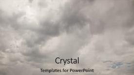  Presentation with stormy sky and dark clouds - Slides consisting of utopia - ominous dark cloudy stormy sky background and a light gray colored foreground