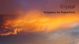 Presentation with epic - Slide deck with utterly-fantastic-sunset-with-colorful background and a red colored foreground