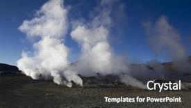  Presentation with salt lake temple - Cool new slides with uyuni bolivia - salt lake desert backdrop and a dark gray colored foreground