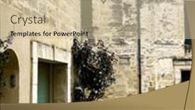  Presentation with french architecture - Theme with uzes-a-hidden-gem and a  colored foreground