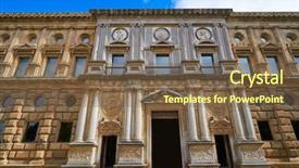  Presentation with granada - Cool new PPT layouts with v - alhambra of granada carlos v backdrop and a violet colored foreground