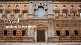  Presentation with granada - PPT layouts with v - alhambra of granada carlos v background and a violet colored foreground