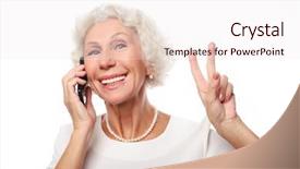  Presentation with tehnology - Audience pleasing PPT theme consisting of v - lifestyle tehnology and people concept backdrop and a sky blue colored foreground