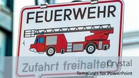  Presentation with loading - PPT theme having vacant business waiting for a tenant loading is empty because the economic crisis background and a light blue colored foreground