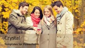  Presentation with friendship - Amazing PPT layouts having vacation-people-technology-and-friendship backdrop and a  colored foreground