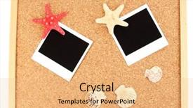  Presentation with bulletin board cork framed - Presentation theme having healthy living - cute indian girls eating food background and a soft green colored foreground.