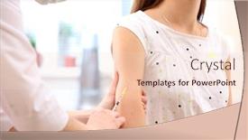  Presentation with vaccination - PPT layouts featuring vaccination background and a lemonade colored foreground