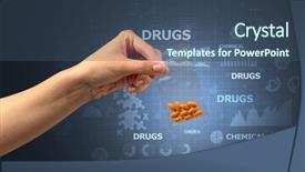  Presentation with plastic bag - PPT layouts featuring vacuum plastic bag with scholar background and a ocean colored foreground