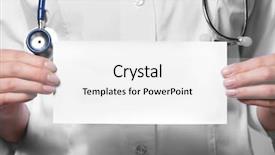  Presentation with vaginal - Beautiful slide deck featuring vaginal - close up view of doctor backdrop and a white colored foreground