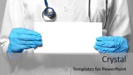  Presentation with vaginal - Amazing slide set having vaginal - close up view of doctor backdrop and a light gray colored foreground