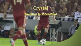  Presentation with champions league - PPT layouts enhanced with valencia-november-20-franck-ribery background and a tawny brown colored foreground
