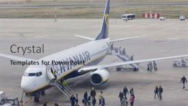  Presentation with ryanair - Audience pleasing slide deck consisting of valencia-spain-april-21-2016 backdrop and a light gray colored foreground