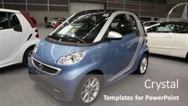  Presentation with car mercedes benz - Theme featuring valencia-spain-december-4-2014 background and a gray colored foreground