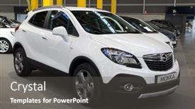  Presentation with suv car - Audience pleasing presentation consisting of valencia-spain-december-7 backdrop and a dark gray colored foreground