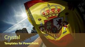  Presentation with world flag - 