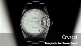  Presentation with oyster - PPT theme featuring valencia-spain-january-28-close background and a black colored foreground