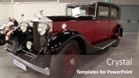  Presentation with rolls royce - Beautiful slide deck featuring valencia-spain-june-18 backdrop and a dark gray colored foreground