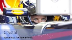  Presentation with circuit - Colorful presentation theme enhanced with valencia-spain-june-26-formula backdrop and a  colored foreground