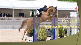  Presentation with equestrian - Beautiful presentation featuring valencia-spain-may-9-grand backdrop and a  colored foreground