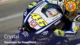  Presentation with circuit - Colorful theme enhanced with valencia-spain-november-6-valentino backdrop and a navy blue colored foreground