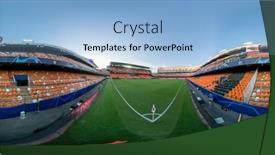  Presentation with champions league - Presentation featuring valencia-spain-octuber-2-360 background and a light blue colored foreground