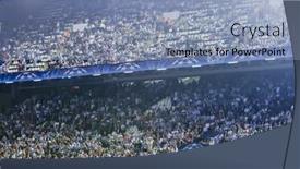  Presentation with champions league - Audience pleasing presentation design consisting of valencia-spain-september-29-uefa backdrop and a light blue colored foreground