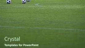  Presentation with champions league - Presentation theme having valencia-spain-september-29-uefa background and a tawny brown colored foreground