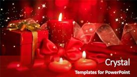  Presentation with valentine - Slides consisting of valentine's day valentine red background and a crimson colored foreground