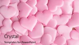  Presentation with pink satin - Cool new theme with valentine background with pink satin backdrop and a lemonade colored foreground