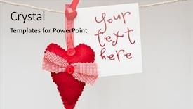  Presentation with blank whiteboard isolated on white - Theme having valentine kids - hearts and blank card isolated background and a  colored foreground