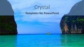  Presentation with romance - Beautiful slide deck featuring valentine postcard romance sign backdrop and a light blue colored foreground