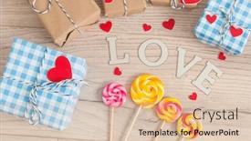  Presentation with cute birthday - Cool new theme with valentine-s-day-background-cute backdrop and a lemonade colored foreground