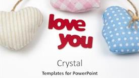  Presentation with birthday card - Slide deck consisting of valentine-s-day-card-top background and a white colored foreground