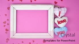 Presentation with mothers - Theme enhanced with valentine-s-day-composition-photo background and a coral colored foreground