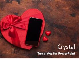 Valentine S Day Greeting Card PPT template 7 | CrystalGraphics