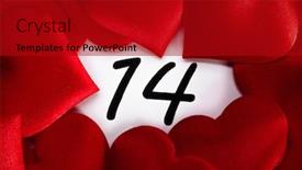  Presentation with silk - Beautiful presentation featuring valentine-s-day-red-silk backdrop and a crimson colored foreground