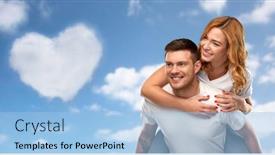  Presentation with relationships - PPT layouts enhanced with valentine-s-day-relationships background and a light blue colored foreground