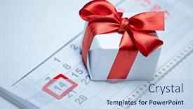  Presentation with valentine - PPT theme featuring valentine-s-day-romantic-background background and a light blue colored foreground