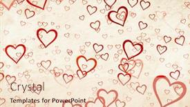  Presentation with valentine - Slides enhanced with valentine-s-day-vintage-background background and a lemonade colored foreground