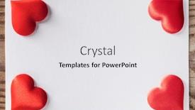  Presentation with love frame - Amazing presentation design having valentine-s-day-white-blank backdrop and a white colored foreground